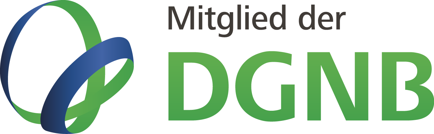 Mitglied der Deutschen Gesellschaft für Nachhaltiges Bauen (DGNB)